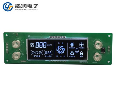 黑白段码屏