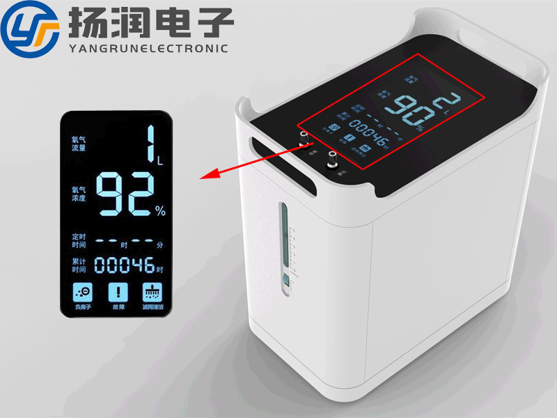 制氧机段码LCD液晶屏