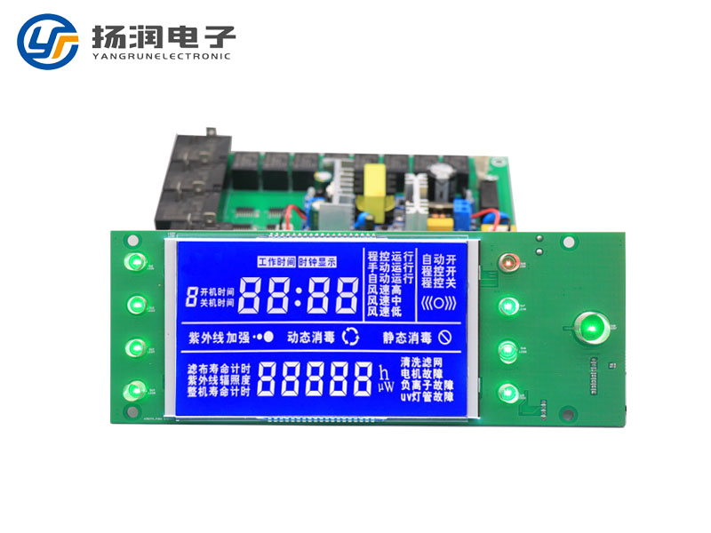 LCD段码液晶屏如何调试显示效果